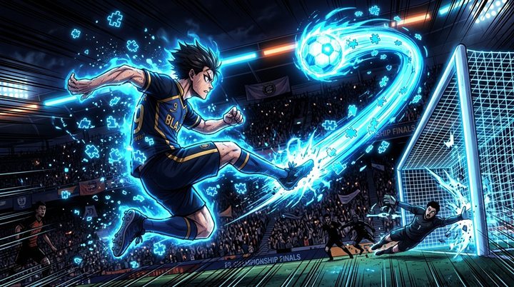 Blue Lock Blaze Battle Anime Soccer